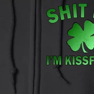 Shit Me I'm Kissfaced Full Zip Hoodie