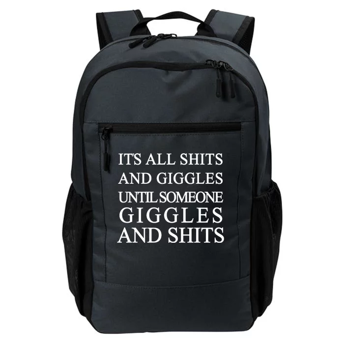 Shits And Giggles Funny Meme Daily Commute Backpack