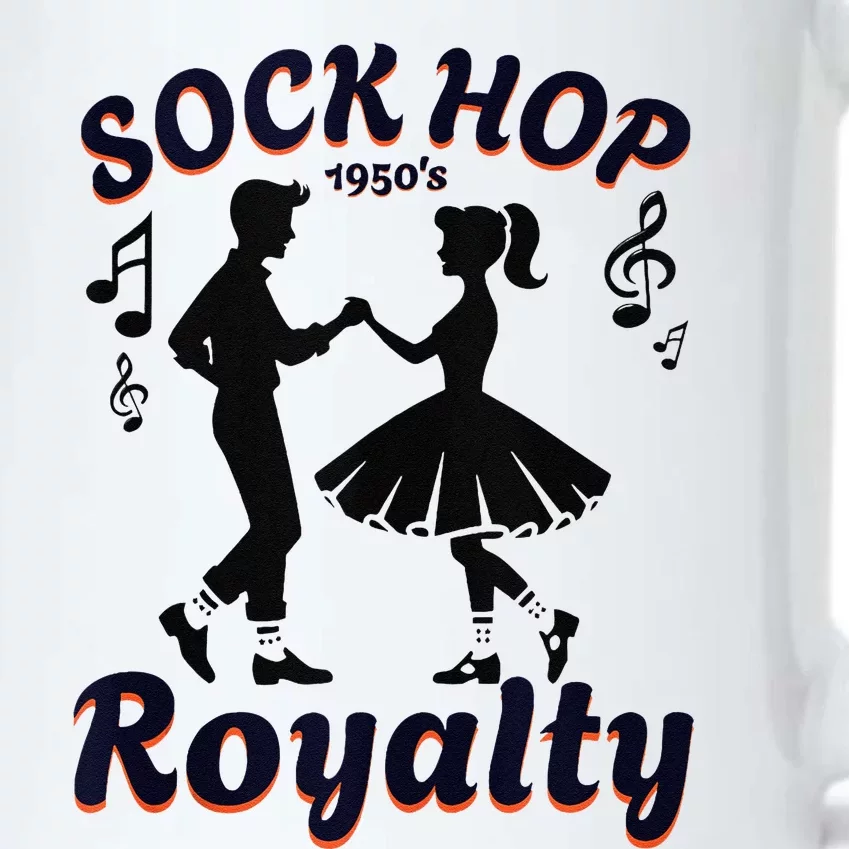 Sock Hop Jukebox Poodle Skirt Greaser 1950S Rock Black Color Changing Mug