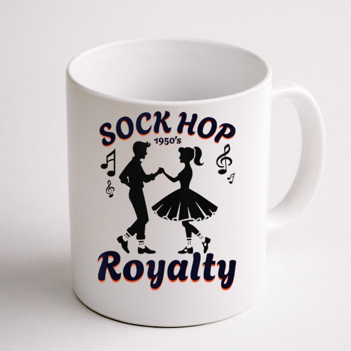 Sock Hop Jukebox Poodle Skirt Greaser 1950S Rock Front & Back Coffee Mug