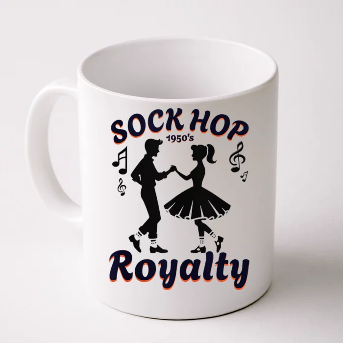 Sock Hop Jukebox Poodle Skirt Greaser 1950S Rock Front & Back Coffee Mug