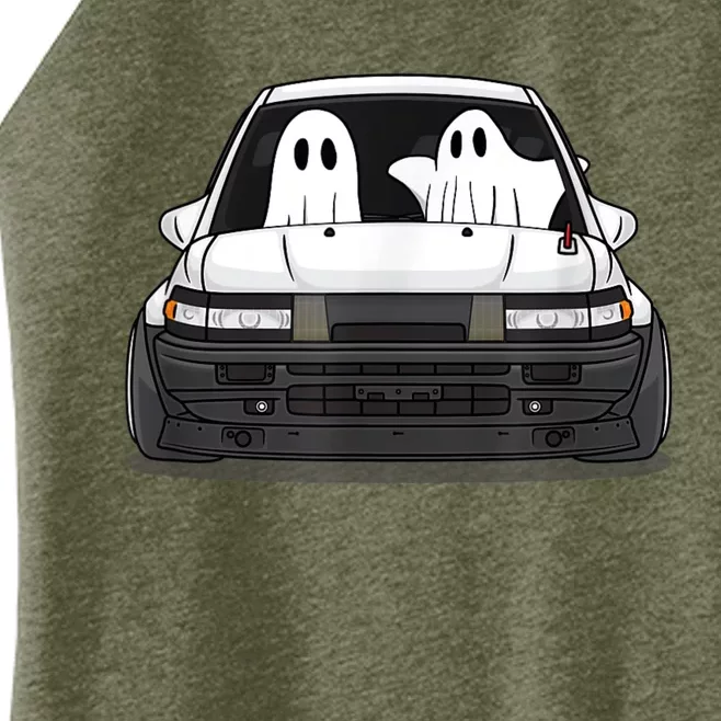 Spooky Halloween JDM Hachiroku 86 Ghost Levin Coupe Women’s Perfect Tri Rocker Tank