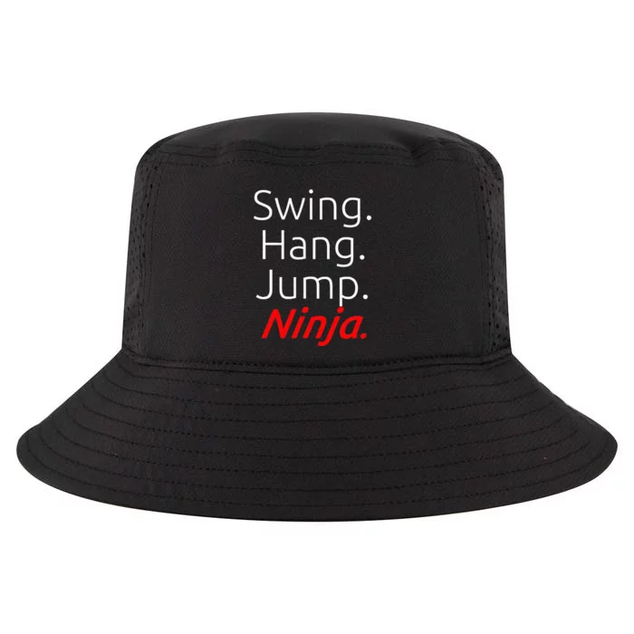 Swing. Hang. Jump. Ninja. Ninja Cool Comfort Performance Bucket Hat