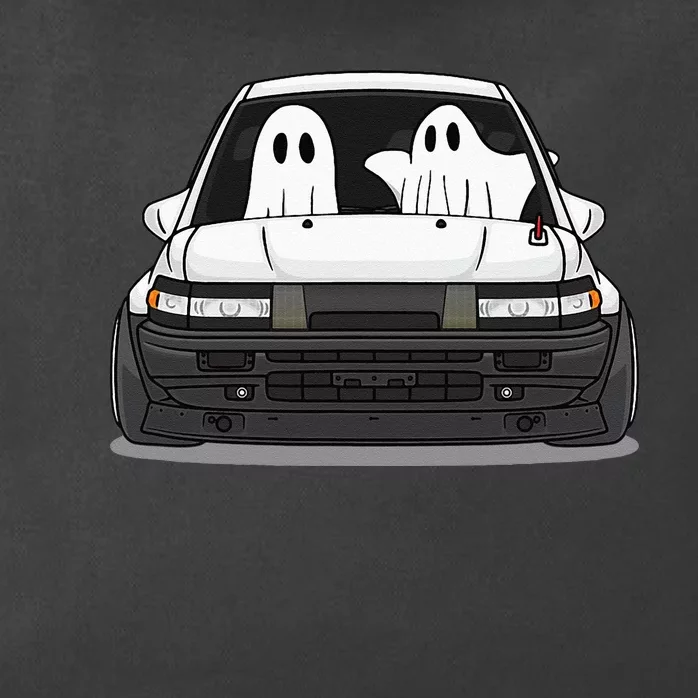 Spooky Halloween JDM Hachiroku 86 Ghost Levin Coupe Zip Tote Bag