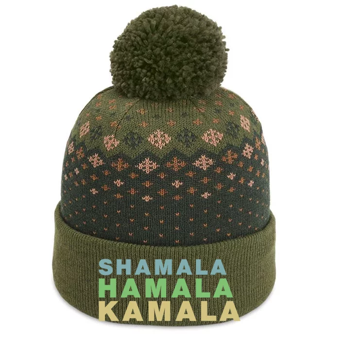 Shamala Hamala Kamala The Baniff Cuffed Pom Beanie