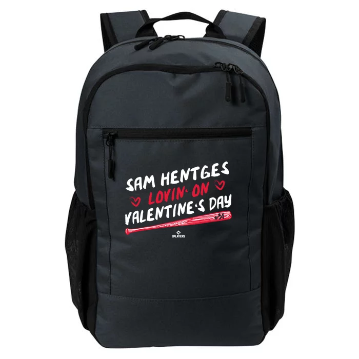 Sam Hentges Lovin On Valentines Day Baseball Lover Great Gift Daily Commute Backpack