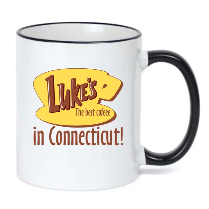 Stars Hollow Lukes Coffee The Best Coffee In Connecticut Black Color Changing Mug