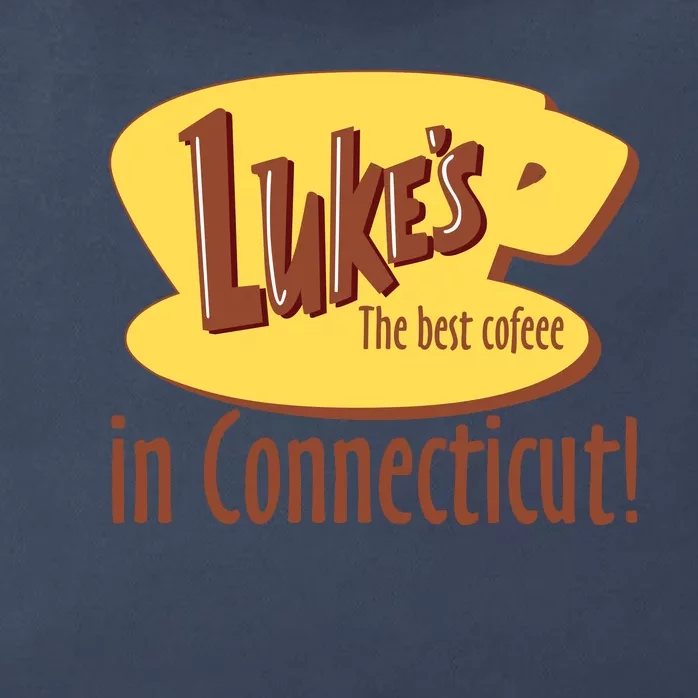 Stars Hollow Lukes Coffee The Best Coffee In Connecticut Zip Tote Bag