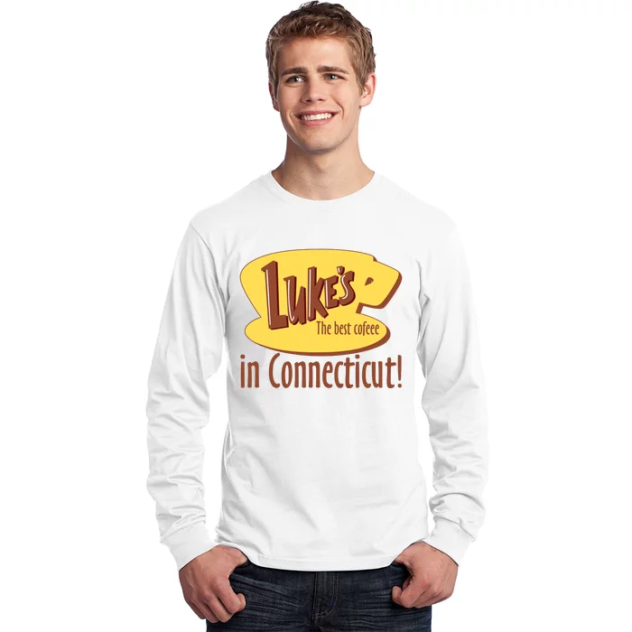 Stars Hollow Lukes Coffee The Best Coffee In Connecticut Long Sleeve Shirt