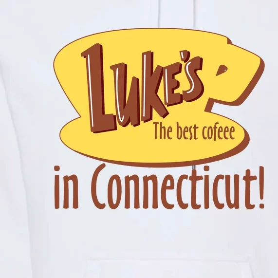 Stars Hollow Lukes Coffee The Best Coffee In Connecticut Premium Hoodie