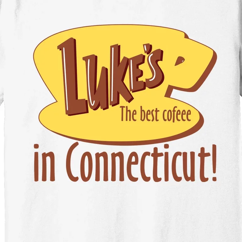 Stars Hollow Lukes Coffee The Best Coffee In Connecticut Premium T-Shirt