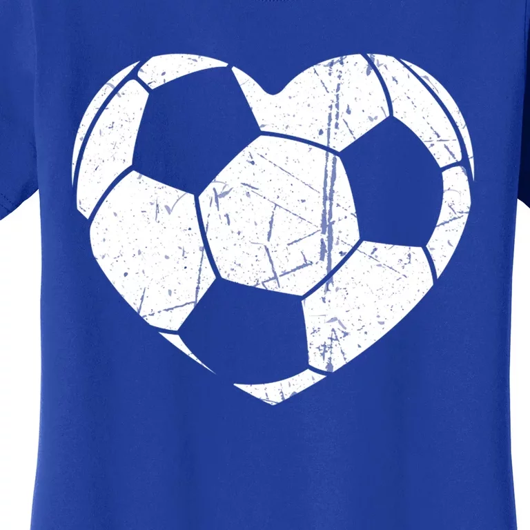 Soccer Heart Love Valentines Day Sport Player Boy Girls Gift Women's T-Shirt