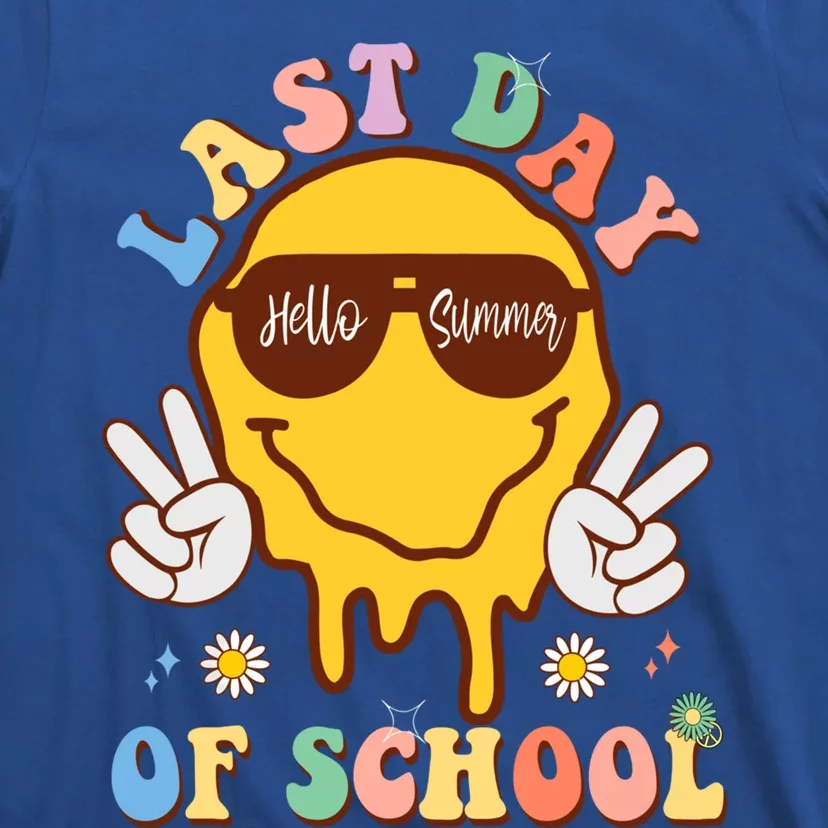 Sunglasses Happy Last Day Of School Graduate Hello Summer Cute Gift T-Shirt