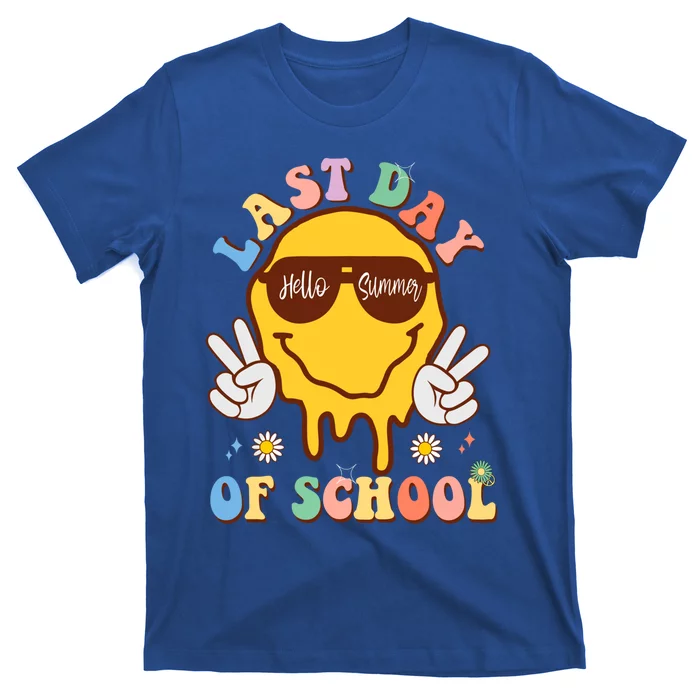 Sunglasses Happy Last Day Of School Graduate Hello Summer Cute Gift T-Shirt