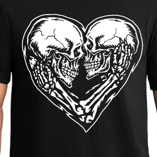 Skull Heart Love Pajama Set