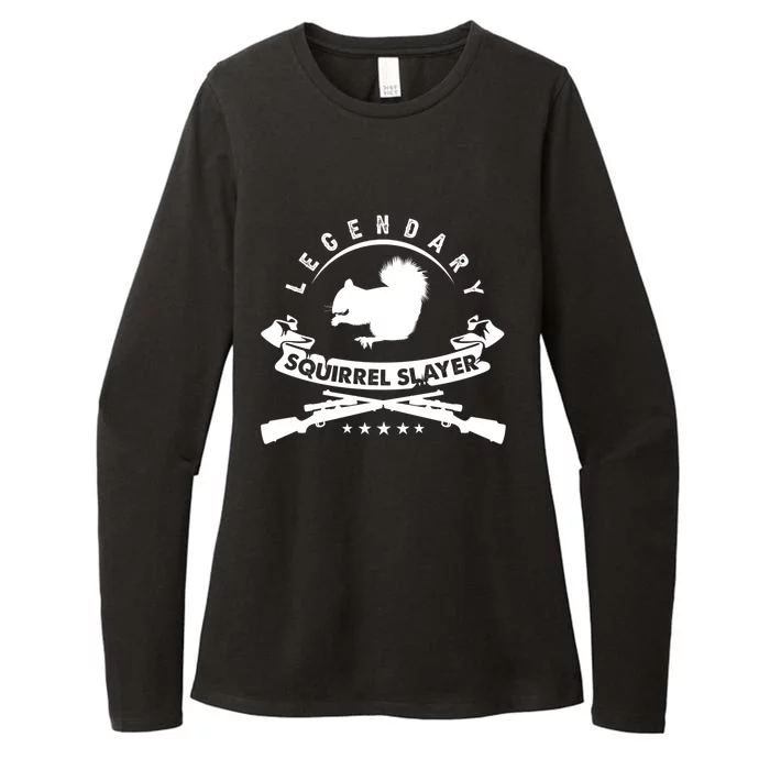 Squirrel Hunter Legendary Squirrel Slayer Squirrel Hunting Cool Gift Womens CVC Long Sleeve Shirt