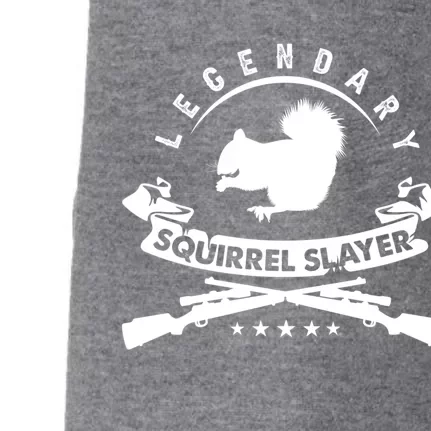 Squirrel Hunter Legendary Squirrel Slayer Squirrel Hunting Cool Gift Doggie 3-End Fleece Hoodie