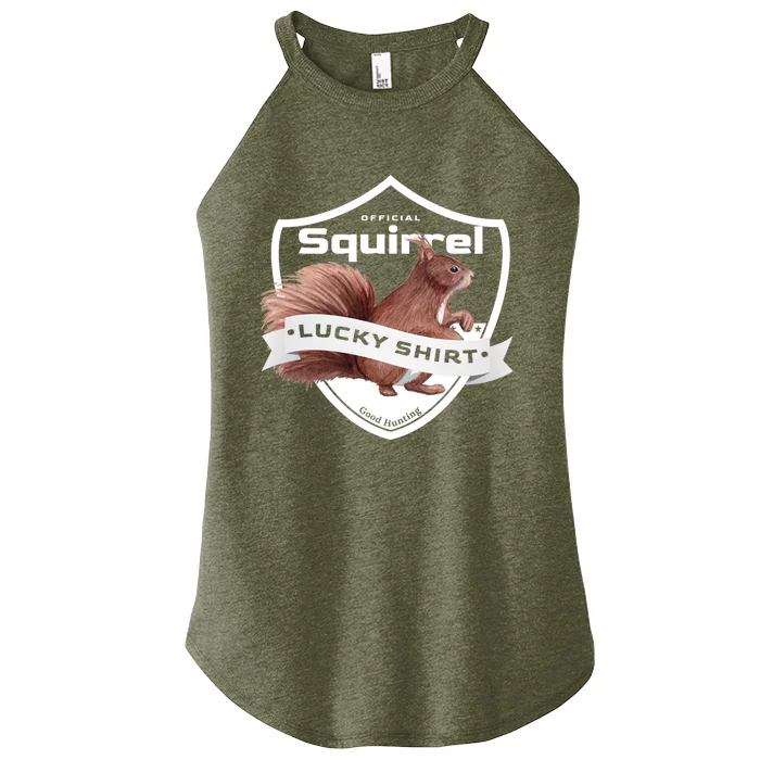 Squirrel Hunter Lucky Gift For Squirrel Hunting Funny Gift Women’s Perfect Tri Rocker Tank