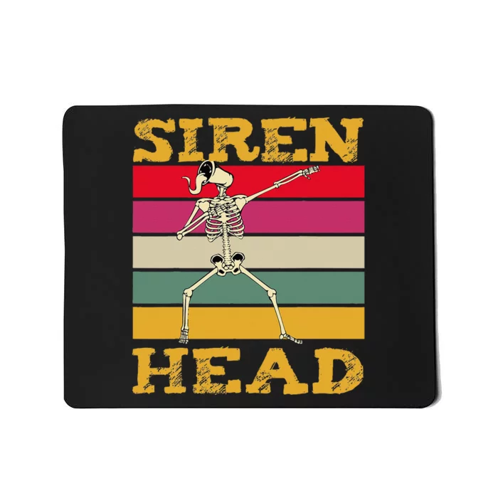 Siren Head Mystical Funny Dabbing Scary Creepy Halloween Mousepad