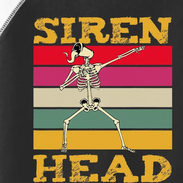 Siren Head Mystical Funny Dabbing Scary Creepy Halloween Toddler Fine Jersey T-Shirt