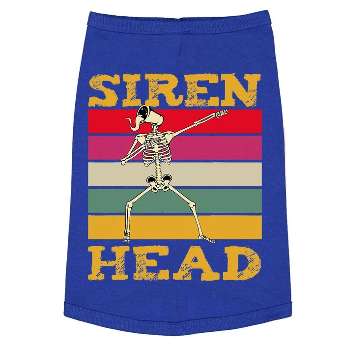 Siren Head Mystical Funny Dabbing Scary Creepy Doggie Tank