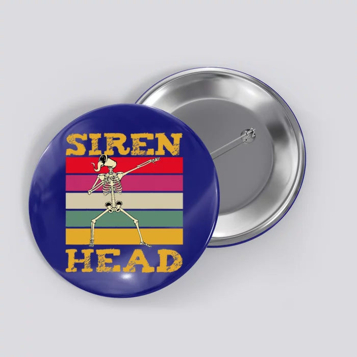 Siren Head Mystical Funny Dabbing Scary Creepy Button