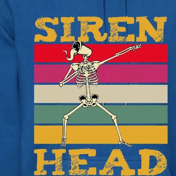 Siren Head Mystical Funny Dabbing Scary Creepy Premium Hoodie