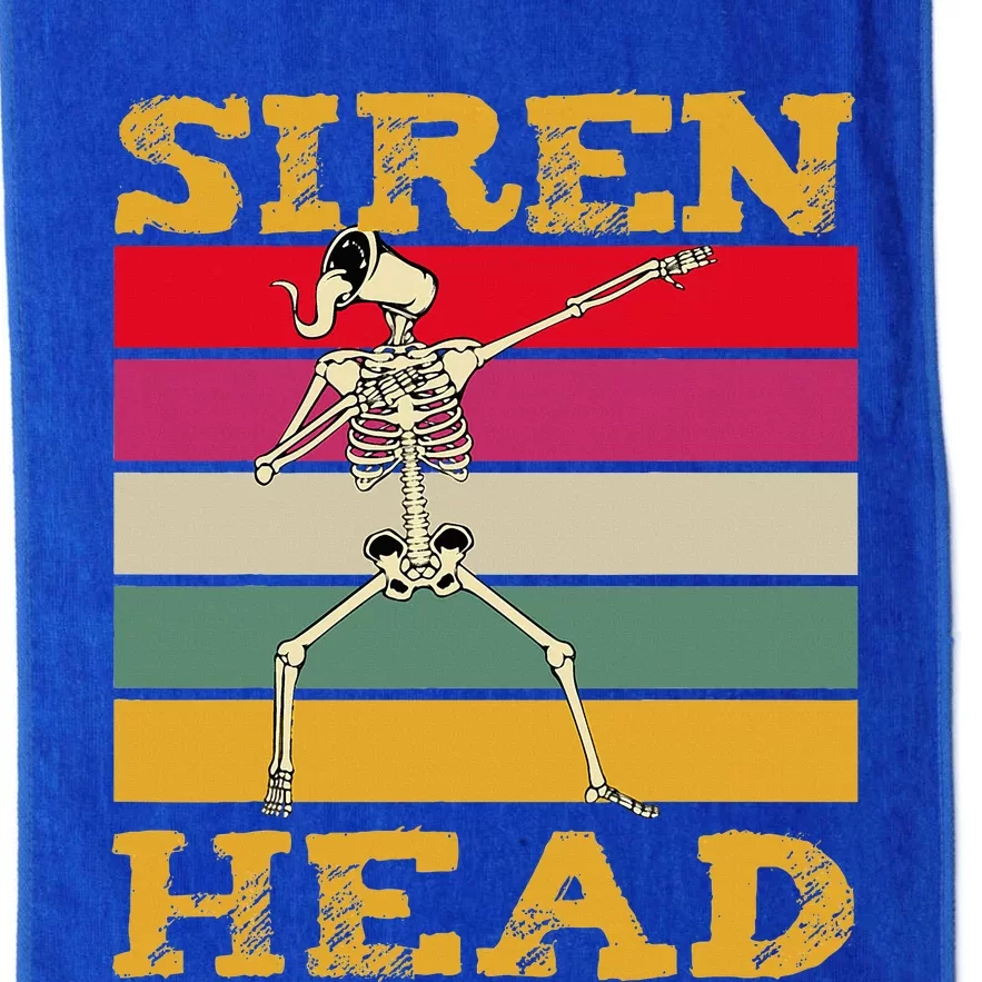 Siren Head Mystical Funny Dabbing Scary Creepy Platinum Collection Golf Towel