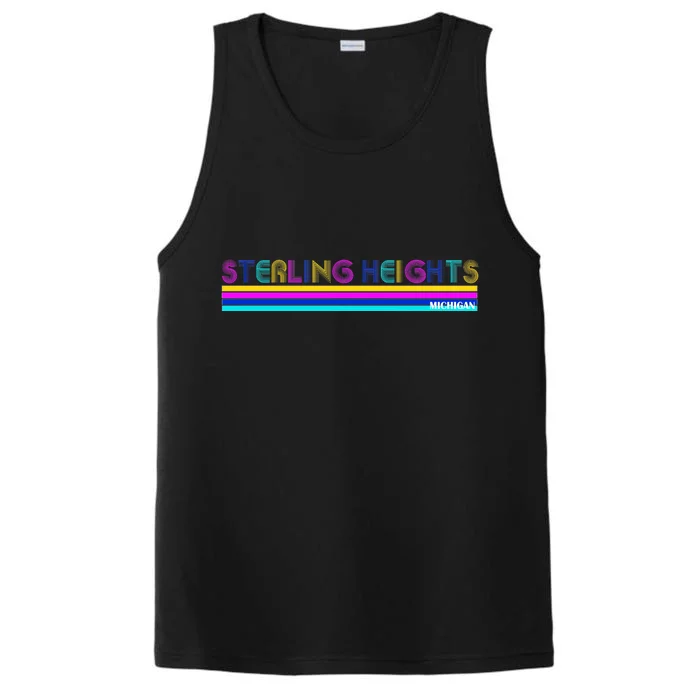 Sterling Heights Michigan Retro Performance Tank