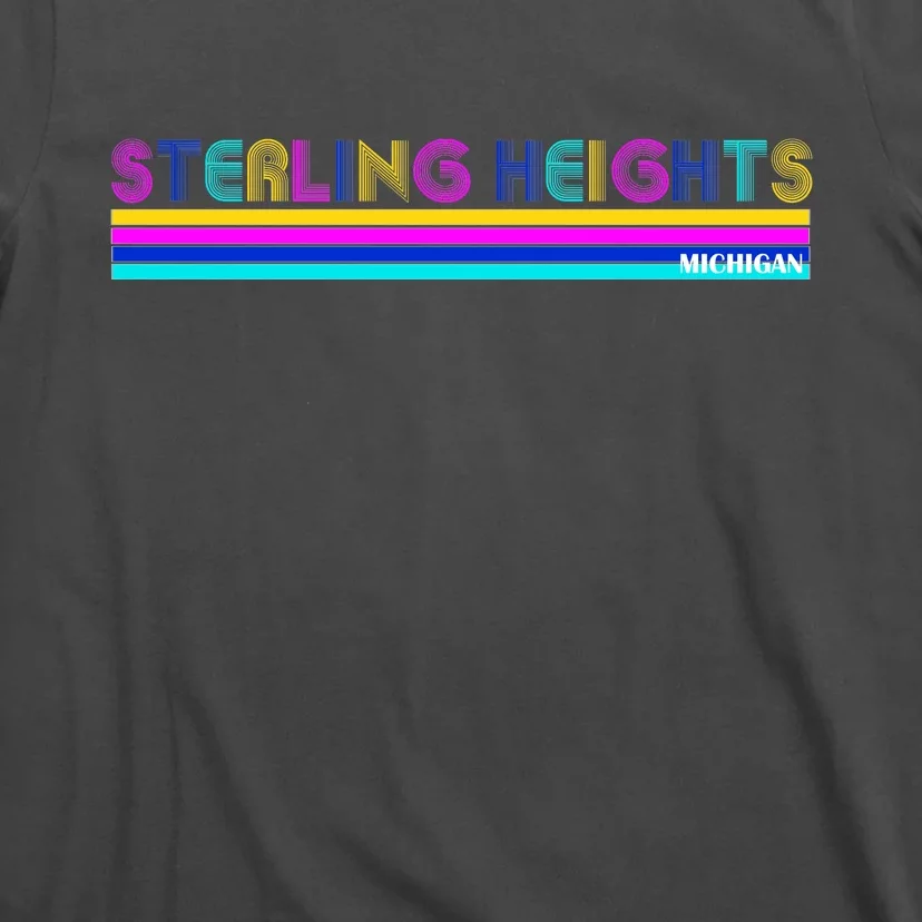 Sterling Heights Michigan Retro T-Shirt