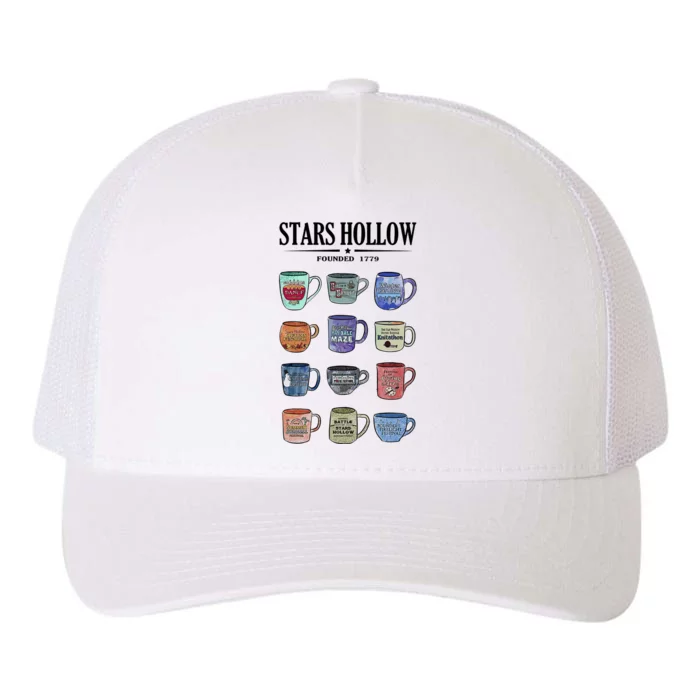 Stars Hollow Mugs Yupoong Adult 5-Panel Trucker Hat