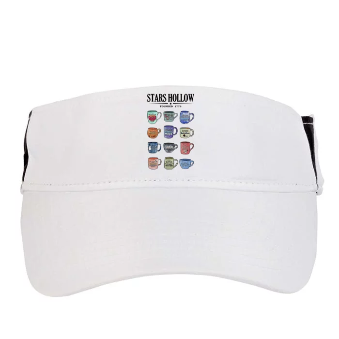 Stars Hollow Mugs Adult Drive Performance Visor