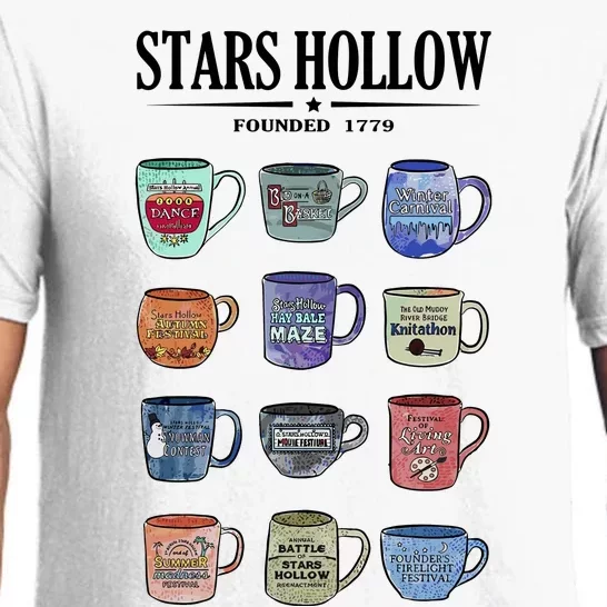 Stars Hollow Mugs Pajama Set