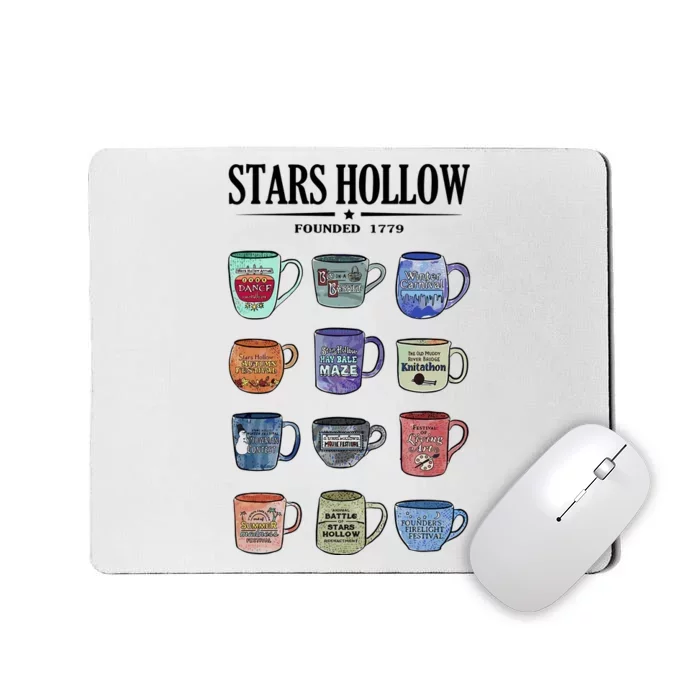 Stars Hollow Mugs Mousepad