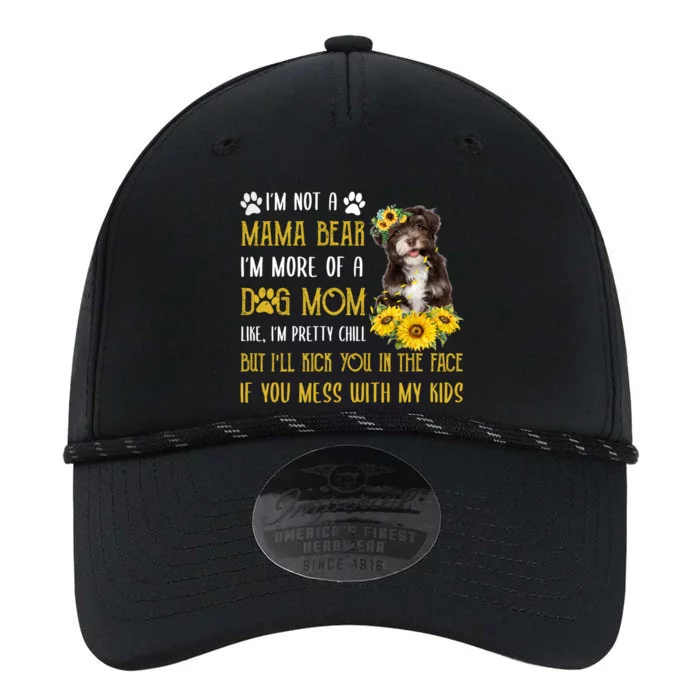 Sunflower Havanese Mom Mothers Day Dog Mom Gift Performance The Dyno Cap