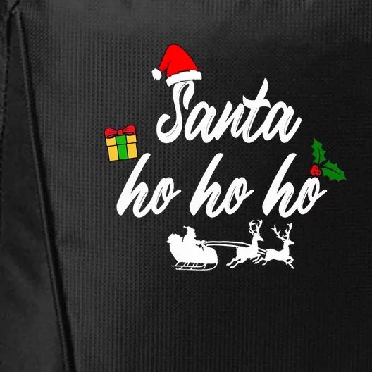 Santa Hohoho | Merry Christmas City Backpack