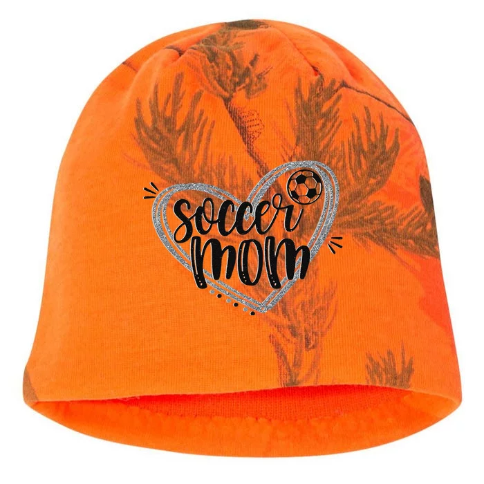 Soccer Heart Mom Soccer Soccer Mom Gift Kati - Camo Knit Beanie