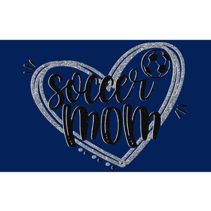 Soccer Heart Mom Soccer Soccer Mom Gift Bumper Sticker