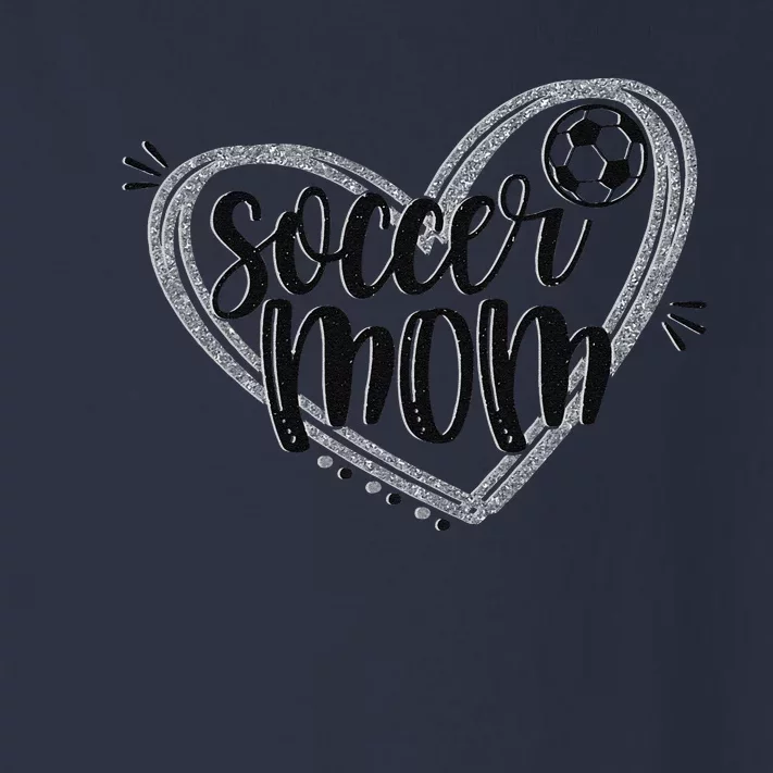 Soccer Heart Mom Soccer Soccer Mom Gift Toddler Long Sleeve Shirt