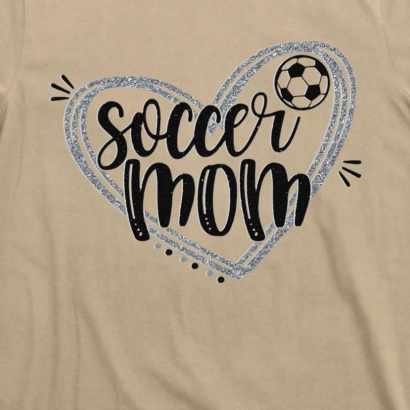 Soccer Heart Mom Soccer Soccer Mom Gift T-Shirt