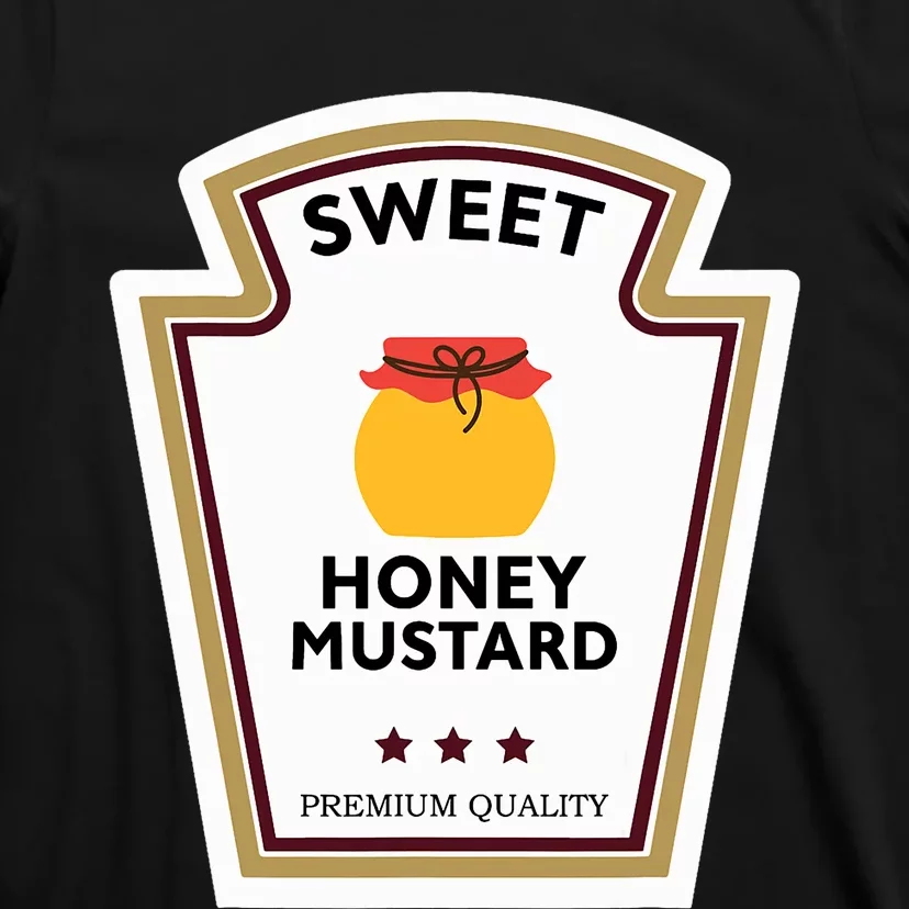 Sweet Honey Mustard Condiment Group Costume T-Shirt