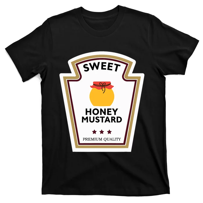 Sweet Honey Mustard Condiment Group Costume T-Shirt