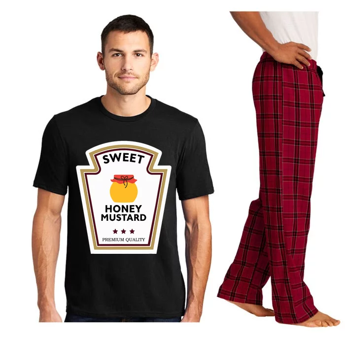 Sweet Honey Mustard Condiment Group Costume Pajama Set