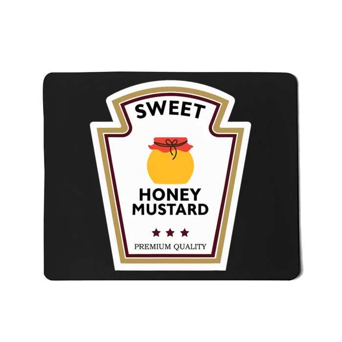 Sweet Honey Mustard Condiment Group Costume Mousepad