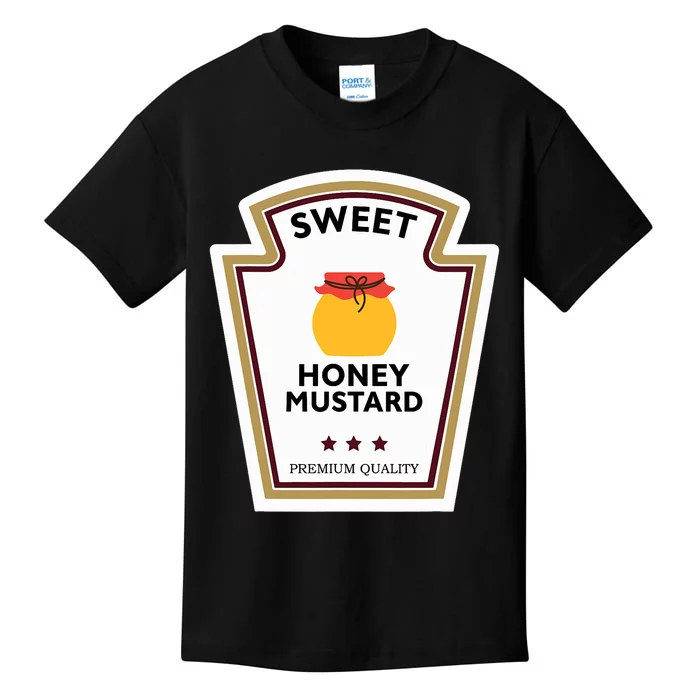 Sweet Honey Mustard Condiment Group Costume Kids T-Shirt