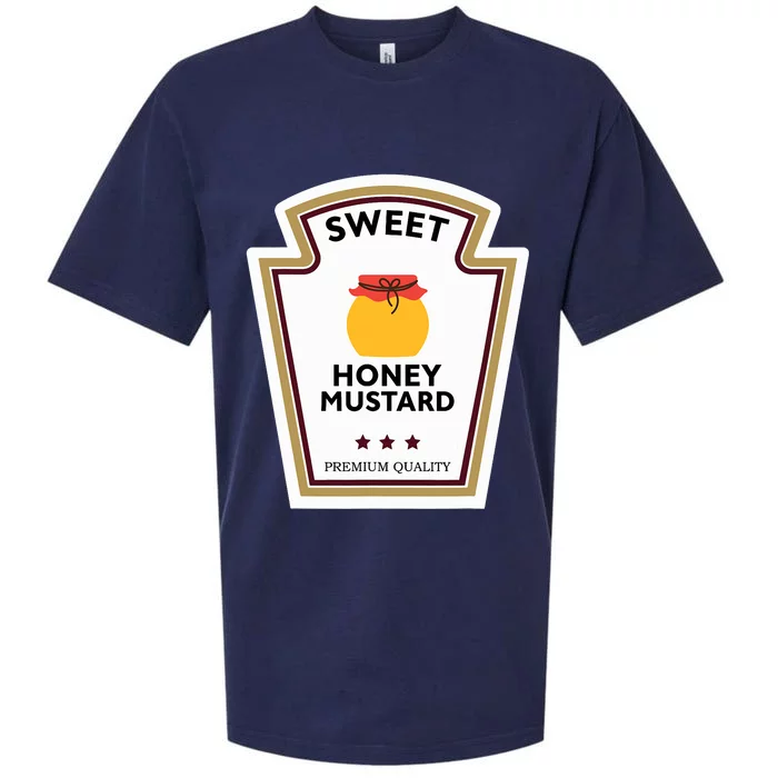 Sweet Honey Mustard Condiment Group Costume Sueded Cloud Jersey T-Shirt