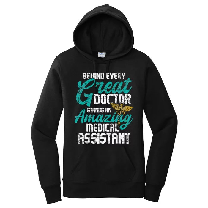 Stethoscope Heart Medical Nursery Healthcare Women's Pullover Hoodie