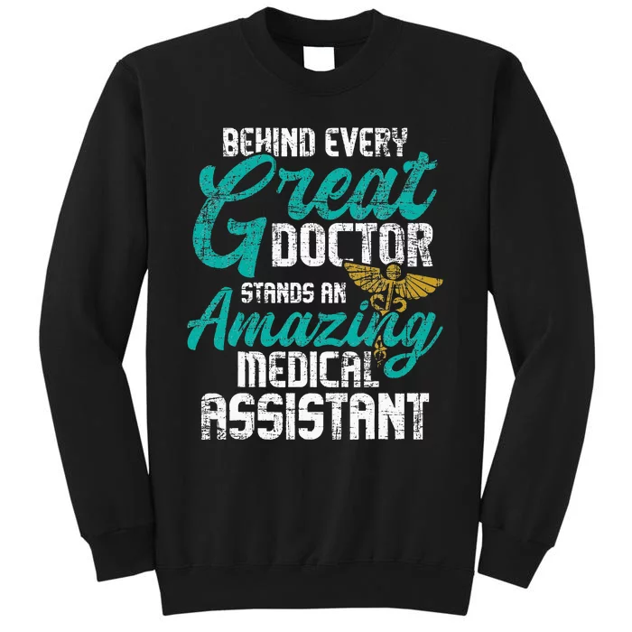 Stethoscope Heart Medical Nursery Healthcare Tall Sweatshirt