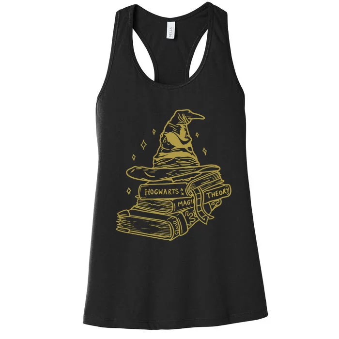 Sorting Hat Magic School Wizard School Women's Racerback Tank