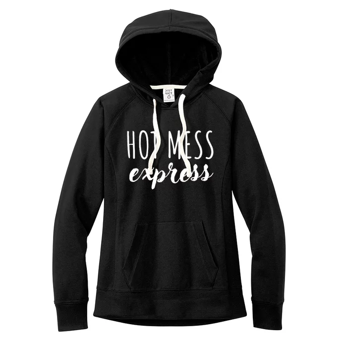 Saying Hot Mess Express Women's Fleece Hoodie